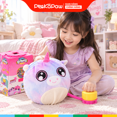 Đồ chơi gấu bông quả bóng kỳ lân bơm hơi LITTLE BIGGIES PeeKaPaw Toys