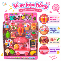 Vỉ đồ chơi xe bánh kẹo 1618-102 PeeKaPaw Toys
