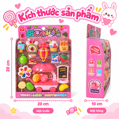 Vỉ đồ chơi xe bánh kẹo 1618-102 PeeKaPaw Toys