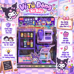 Vỉ đồ chơi nhà bếp Thỏ tím Kuromi nhiều mẫu PeeKaPaw Toys