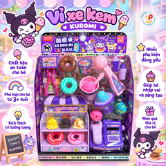 Vỉ đồ chơi nhà bếp Thỏ tím Kuromi nhiều mẫu PeeKaPaw Toys
