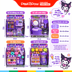 Vỉ đồ chơi nhà bếp Thỏ tím Kuromi nhiều mẫu PeeKaPaw Toys