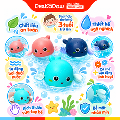 Đồ chơi Rùa con bơi lên dây cót PeeKaPaw Toys