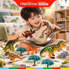 Đồ chơi mô hình Vườn khủng long hộp 43cm BG8002-1 PeeKaPaw Toys