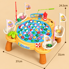 Hồ câu cá có chân 45 con có nhạc xoay 156-23C PeeKaPaw Toys