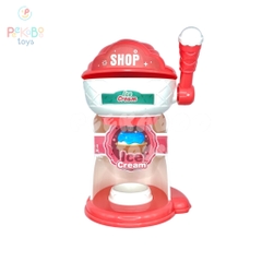 Đồ chơi Máy làm kem bán kem mini với màu sắc dễ thương cho bé Ice Cream Shop 818-255 PeeKaPaw Toys