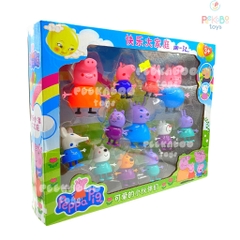 Đồ chơi Mô Hình Nhân Vật Gia Đình Heo Peppa 100-32 PeeKaPaw Toys