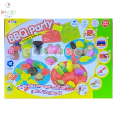 Đồ chơi Đất Sét Nặn Tạo Hình Sáng Tạo BBQ PARTY cho bé đồ chơi trẻ em Peekaboo Toys