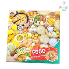 Đồ chơi nấu ăn 88 chi tiết DIMSUM gà rán nồi hấp bánh bao Peekabootoys