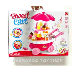 Bộ đồ chơi xe kem Sweet Cant 668-25 CÓ ÂM THANH PeeKaPaw Toys