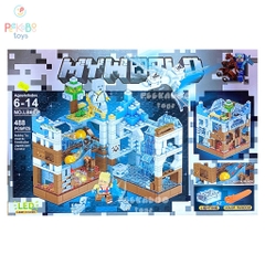 Đồ chơi lắp ráp xếp hình Mô Hình Toà Nhà Nhiều Tầng CÓ ĐÈN LED cho bé đồ chơi trẻ em Peekaboo Toys