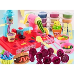 Đồ chơi đất sét sáng tạo có máy làm mì và nhiều khuôn nặn đất sét 666-2 PeeKaPaw Toys