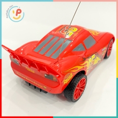 Xe ô tô điều khiển từ xa màu đỏ 17cm hoạt hình xe tia chớp 530 PeeKaPaw Toys