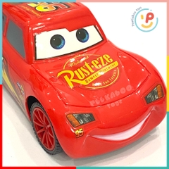 Xe ô tô điều khiển từ xa màu đỏ 17cm hoạt hình xe tia chớp 530 PeeKaPaw Toys