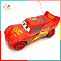Xe ô tô điều khiển từ xa màu đỏ 17cm hoạt hình xe tia chớp 530 PeeKaPaw Toys