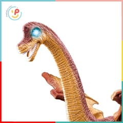 Đồ chơi Khủng Long Cổ Dài Đẻ Trứng có đèn LED và ÂM THANH Electric Jurrasic World 890A PeeKaPaw Toys