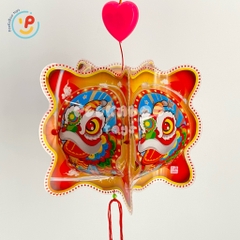 (Sẵn pin) Lồng đèn Trung Thu Nhân Vật Hoạt Hình 5 mảnh CÓ NHẠC ĐÈN Peekaboo Toys