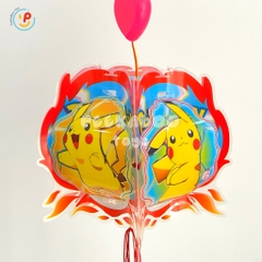 (Sẵn pin) Lồng đèn Trung Thu Nhân Vật Hoạt Hình 5 mảnh CÓ NHẠC ĐÈN Peekaboo Toys
