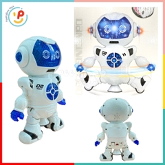Đồ chơi mô hình Robot Xoay Có Đèn Led 696-38 đồ chơi trẻ em Peekaboo Toys