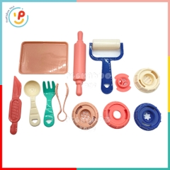 Đồ chơi đất sét nặn khuôn kèm Máy ép làm mì Pasta Magic Dough 8082 Peekabootoys