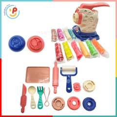 Đồ chơi đất sét nặn khuôn kèm Máy ép làm mì Pasta Magic Dough 8082 Peekabootoys