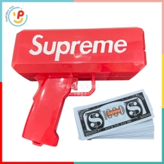 Đồ chơi máy phóng đô la Supreme vui nhộn tặng kèm 100 tờ đô la giấy peekabootoys