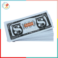 Đồ chơi máy phóng đô la Supreme vui nhộn tặng kèm 100 tờ đô la giấy peekabootoys