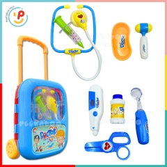 Đồ chơi nhập vai bác sĩ Vali dụng cụ bác sĩ khám bệnh nhiều mẫu PeeKaPaw Toys
