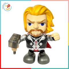Mô hình Nhân Vật Siêu Anh Hùng Avengers Có Đèn và Âm Thanh sống động Thor chạy pin