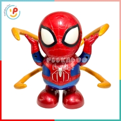 Mô hình Nhân Vật Siêu Anh Hùng Spiderman Avengers Có Đèn và Âm Thanh sống động 155 PeeKaPaw Toys