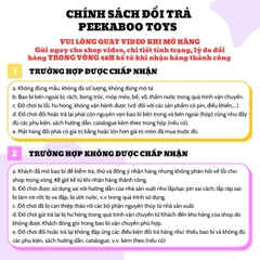 Đồ chơi rút số bằng gỗ nhiều mẫu loại lớn và mini 48 thanh đồ chơi trẻ em Peekapaw Toys
