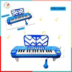 Đồ chơi Đàn Organ 3206 sử dụng pin có kèm micro cho bé tập hát làm ca sĩ học âm nhạc Peekaboo Toys