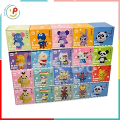 Hộp xếp hình lắp ráp 3D Mini 15cm nhiều mẫu nhân vật hoạt hình PeeKaPaw Toys