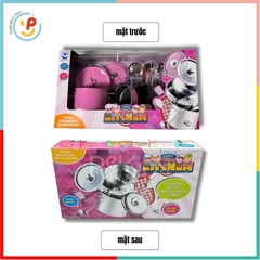 Đồ Chơi Dụng Cụ Nấu Ăn Nhà Bếp Mini Bằng INOX 3815 PeeKaPaw Toys