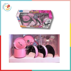 Đồ Chơi Dụng Cụ Nấu Ăn Nhà Bếp Mini Bằng INOX 3815 PeeKaPaw Toys