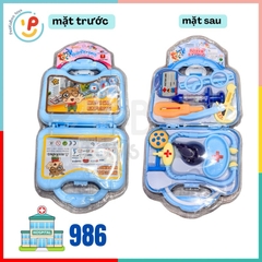 Đồ chơi nhập vai bác sĩ Vali dụng cụ bác sĩ khám bệnh nhiều mẫu PeeKaPaw Toys