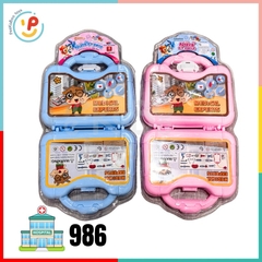 Đồ chơi nhập vai bác sĩ Vali dụng cụ bác sĩ khám bệnh nhiều mẫu PeeKaPaw Toys