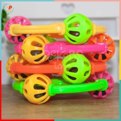 Lục lạc cho bé sơ sinh chập cheng châu đồ chơi trẻ em PeeKaPaw