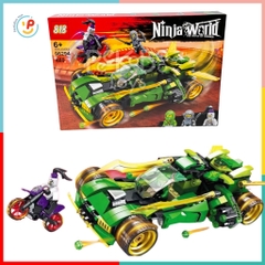 Bộ xếp hình NINJA WORLD 489 mảnh 98294 đồ chơi trẻ em Peekaboo Toys