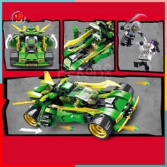Bộ xếp hình NINJA WORLD 489 mảnh 98294 đồ chơi trẻ em Peekaboo Toys
