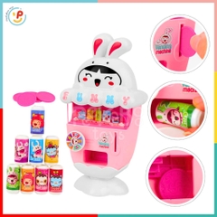 Đồ chơi Máy bán nước ngọt Máy bán hàng tự động Thỏ trắng cho bé W03 đồ chơi trẻ em Peekaboo Toys