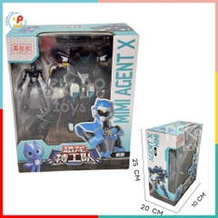 Đồ chơi Robot Siêu nhân Gao Agent X cưỡi thú 2258 peekabootoys