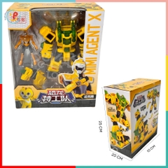 Đồ chơi Robot Siêu nhân Gao Agent X cưỡi thú 2258 peekabootoys