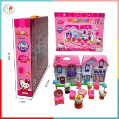 Đồ chơi mô hình gia đình mèo Kitty 596 đồ chơi trẻ em PeekaPaw Toys