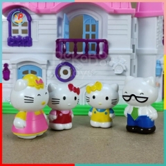 Đồ chơi mô hình gia đình mèo Kitty 596 đồ chơi trẻ em PeekaPaw Toys