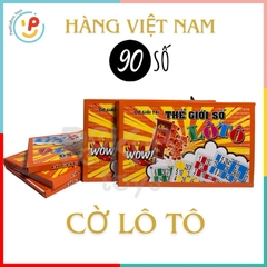 Bộ cờ lô tô truyền thống 90 số bằng gỗ