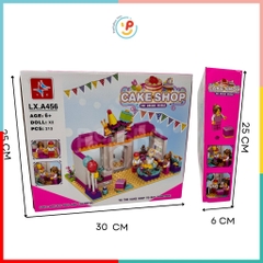 Bộ xếp hình cửa hàng bánh ngọt the Dream World 213 mảnh LX A456