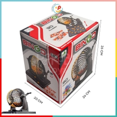 Lồng quay lô tô 90 số Bingo sắt cao cấp 8229