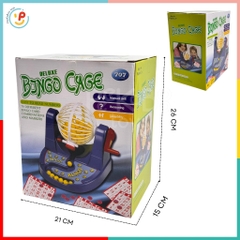 Lồng quay lô tô 90 số Bingo nhựa cao cấp 707-21
