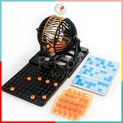 Lồng quay lô tô 90 số Bingo sắt cao cấp 8229